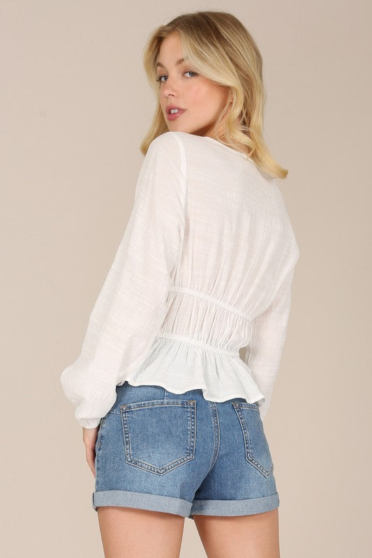 Lily Sheer Lace Top